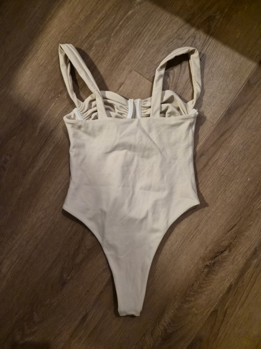 Belle The Label One-Piece Swimsuit in Cream XS - Picture 2 of 3